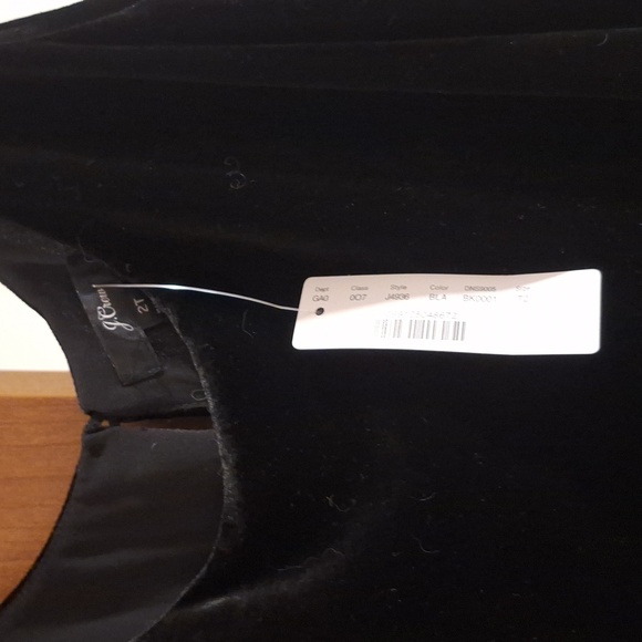 J crew nwt 2t velvet tank - Picture 2 of 2